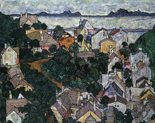 Letní krajina, 1917