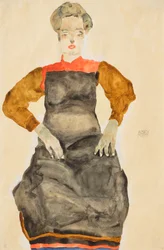 Žena v černé zástěře