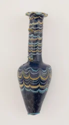 Láhev, Nová říše, cca 1425-1362 př. n. l. (sklo)