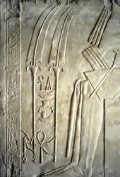 Egyptský starověk: hieroglyfy. Hrob Kheruef (TT192) (18. dynastie