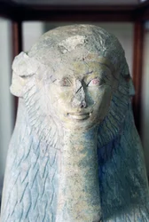 Sfinga královny Hatšepsut z Deir el-Bahari, Egyptská civilizace, Nová říše, dynastie XVIII