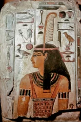 Umění Egypta: hrobka Sethiho I. (KV 17). Maat, bohyně pravdy, spravedlnosti a hieroglyfů