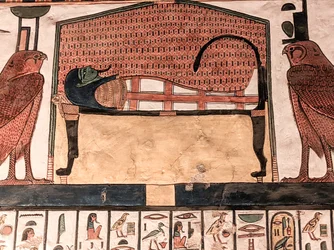 Horus Tomb Nefertari (nástěnná malba)