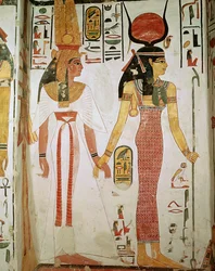 Isis a Nefertari, z hrobky Nefertari, Nová říše