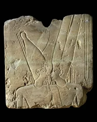 Faraon Ramses II. a bůh Amon...