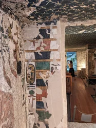 Údolí královen, hrobka Nefertari (nástěnná malba)