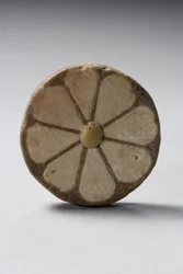 Květinové vykládání, Nová říše, vláda Ramesse III., 1184-53 př. n. l. (fajáns)