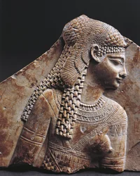 Fragment basreliéfu s Kleopatrou