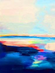 Živý oceánský horizont