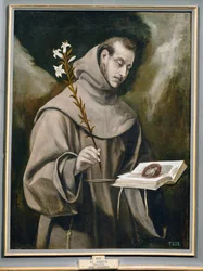 Svatý Antonín Paduánský (malba na plátně)