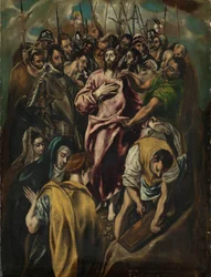 The Disrobing of Christ, c.1600 (olej na plátně)