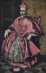 Don Fernando Niño de Guevara, portrét kardinála Niño de Guevara, 1598, 1938
