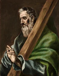 Apoštol svatý Ondřej, kolem roku 1600