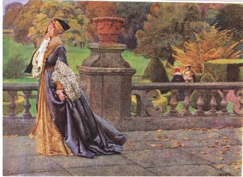 Queen Catherine (litho)
