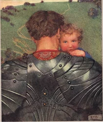 Sladká ukolébavka, ilustrace z „Knihy starých anglických písní a balad“