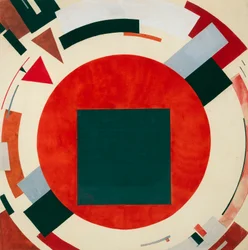 Proun, cca 1922, El Lissitzky (1890-1941)