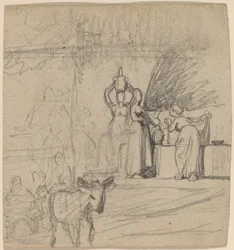 Syn a osel, c. 1859.