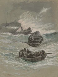 The Shipwreck, c. 1880.