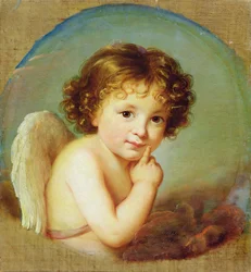 Cupid (olej na plátně)