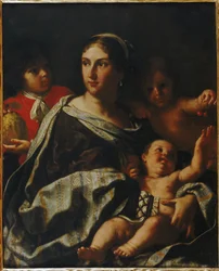 Portrét Anny Marie Ranuzzi jako alegorie lásky, 1665.