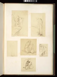 Návrhy a skici Elisabeth Eleanor Siddal Rossettiové