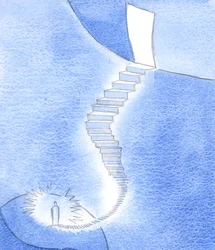 A Stairway to Heaven: Byl to Kristus, kdo mě přivítal na začátku dlouhého „šplhání“ do nebe a kdo mě povzbudil, abych žil vírou, 2002 (bez papíru)