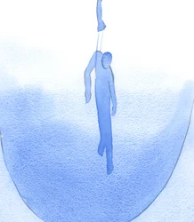 Pouhou nití láskyplné modlitby můžeme někoho ochránit před nebezpečím a přitáhnout ho k Božímu světlu, 2002 (bez papíru na papíře)