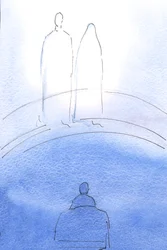 Kristus a Jeho Matka se mi zjevili ve slávě po svatém přijímání. Bylo to povzbudit a utěšit mě, 2002 (bez papíru)