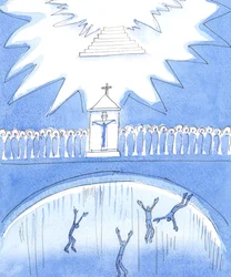 Kristus mi řekl, že jeho poselství je jednoduché: Je to všechno „o“ lásce, 2004 (bez papíru)