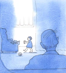 Bůh Otec v nás skrývá své potěšení, aby nás nevyděsil intenzitou své radosti a náklonnosti, 2003 (bez papíru)