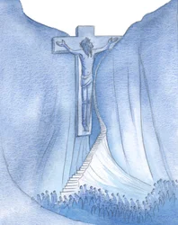 Viděl jsem Kristova muka a úzkou cestu, kterou bylo lidstvo vedeno zpět k Bohu, křížovou cestu, 2000 (bez papíru)