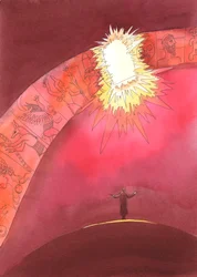 Lidé mají mnoho představ o Bohu, ale pouze Ježíš - jako okno do nebe - nám dává přímý přístup k Bohu Otci, 2004 (bez papíru)