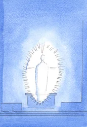 Pohled na Kristovu zářivou a slavnou Přítomnost byl Otcův zvláštní dar pro práci a svědectví, 2003 (bez papíru)