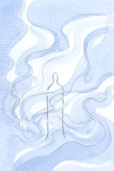 Jsme pozváni nést čistý oheň lásky, kterým je Bůh, v objetí někoho, jako jsme my: Syna Božího, našeho Spasitele., 2001 (bez papíru)