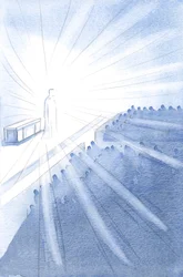Jaký oheň je Kristova láska k nám! Jaká sláva září kolem Něho., 2001 (bez papíru)