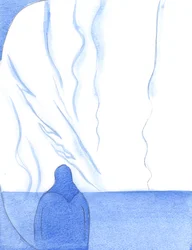 Když byl Kristus přítomen v Nejsvětější svátosti, svatyně a moje duše hořela božským ohněm a slávou, 2002 (bez papíru)