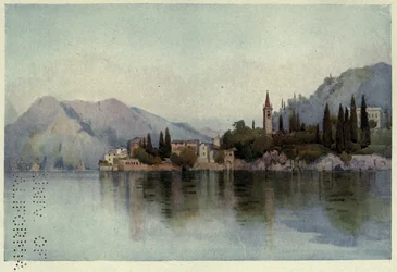 Varenna, Lago di Como, Ilustrace z 
