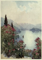 Villa Serbelloni, Lago di Como, Ilustrace z 