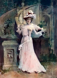 Ada Reeve ve Floroře, c1902.