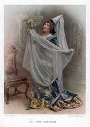 Esme Beringer , britská herečka, 1901.