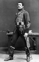 Lewis Waller 1860-1915, anglický herec a divadelní manažer, počátek 20. století.