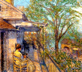 Horní veranda