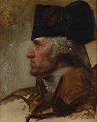 George Washington, Studie pro Washington Crossing the Delaware, c.1850