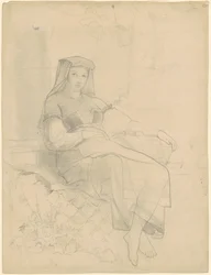 Ležící žena