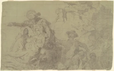 Studie na „Westward the Course of Empire Takes Its Way“