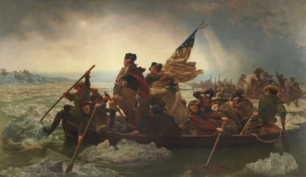 Washington překračuje Delaware, 1851