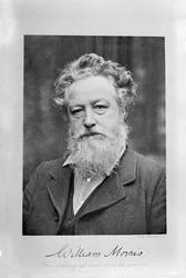 Portrét Williama Morrise, cca 1887.