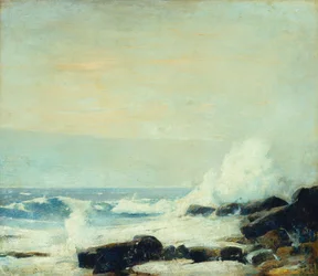 The Majestic Sea, cca 1907 (olej na plátně)