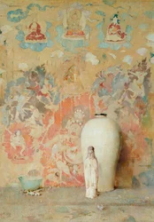 Obrázek z Tibetu, kolem roku 1920