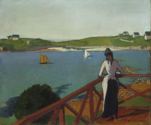 Odpoledne v Saint-Briac, 1887